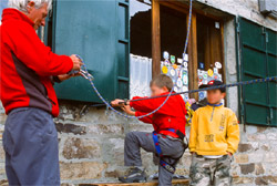 Avvicinamento all'arrampicata